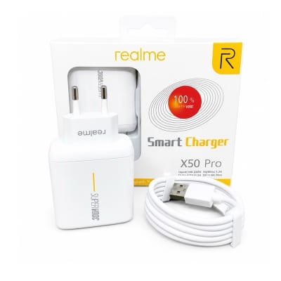 Picture of Realme 65W SUPERVOOC Charger With Cable  - Bright White