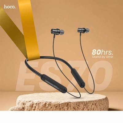 Picture of Hoco ES70 Armour Bluetooth Neckband 80hours Battery - Black