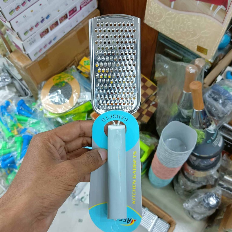 Picture of Home Pro Cheese Grater with plastic handle-Multicolor