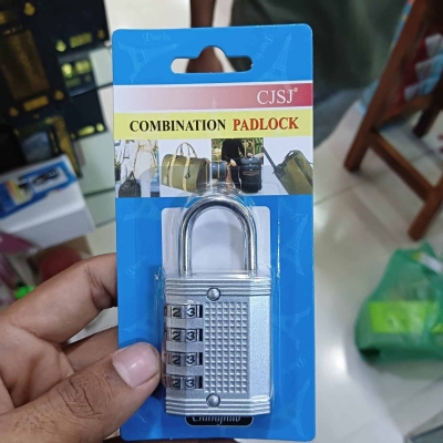 Picture of Ensemble Yourself - Easily Usable - 4-Digit Safe PIN Hand Bag Shaped Combination Padlock Lock - Easy To maintain - Understated Sophistication-Multicolor