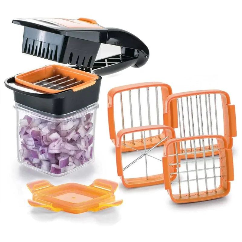 Picture of 5 In 1 Quick Nicer Dicer Fruit & Vegetable Cutter-Multicolor