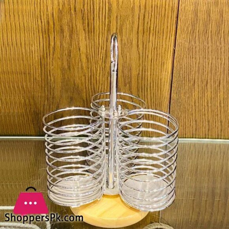 Picture of 3-Cylinder Revolving Caddy Spoon Holder High Quality-Multicolor