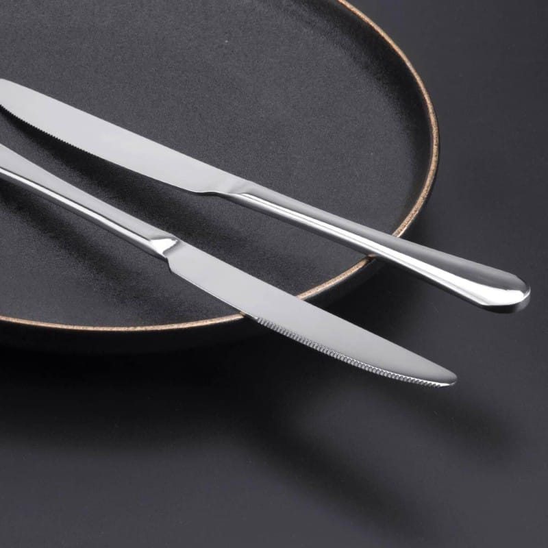 Picture of 6 pcs nova Dinner cutlery set silver regulars uses-Silver