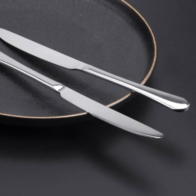 Picture of 6 pcs nova Dinner cutlery set silver regulars uses-Silver