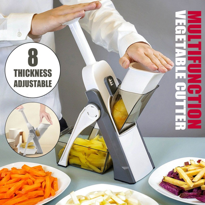 Picture of 4 in 1 Vegetable Slicer Multifunctional Kitchen Chopping Artifact Food Chopper-Multicolor