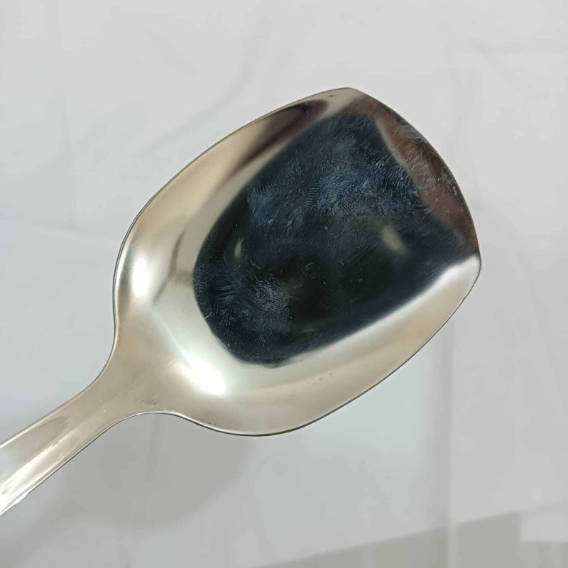 Picture of 1 pcs stainless steel silver color Serving spoon Slotted spoon 26cm long-Silver