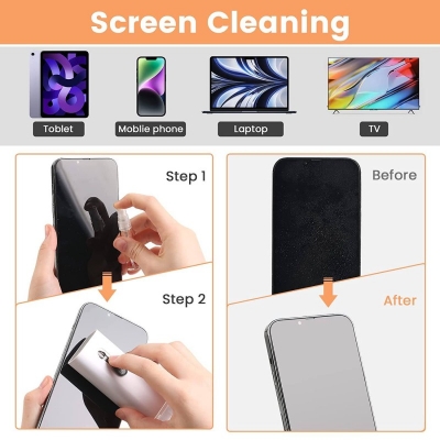 Picture of 7-in-1 Electronics Cleaner Kit - Keyboard Cleaner kit, Portable Multifunctional Cleaning Tool for PC Monitor/Earbud/Cell Phone/Laptop/Computer/Bluetooth Earphones-Multicolor