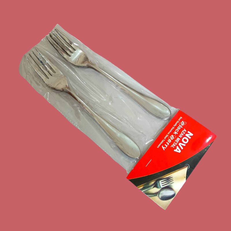 Picture of Lightwaight 6 pcs stainless steel fork spoon, silver color spoon for Tableware super cutlery 15cm long sup spoons set-Silver