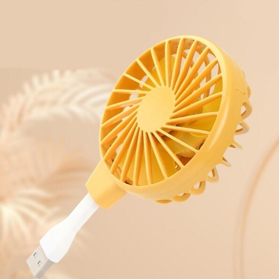 Picture of Smart Pawer Band and USB Fan set for Travel and traffic , summer , loadeshadding min usb fan long lasting smart fan-Multicolor