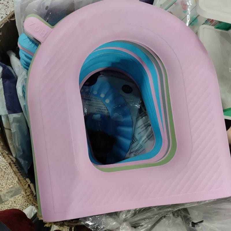 Picture of Bathroom Accessories Soft Toilet Seat Toilet Cover Toilet Seat Closestool Mat multicolor-Multicolor