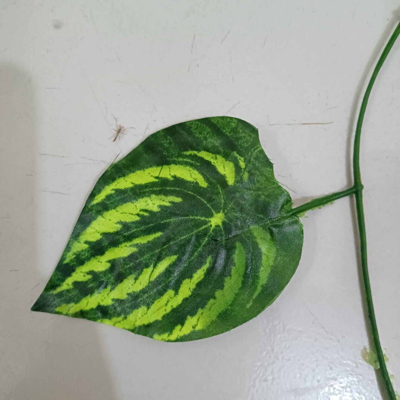 Picture of 1pc 7ft Artificial Green Leaves Wall Hanging for Decoration-Multicolor