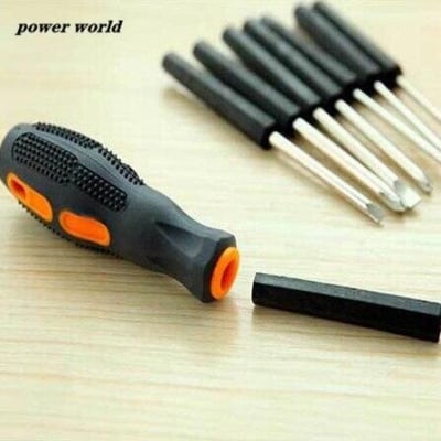 Picture of 1Pcs Multi-function Screwdriver Set Screw Driver Multitools Mini Screwdrivers Computer Repair Hand Tool-Black