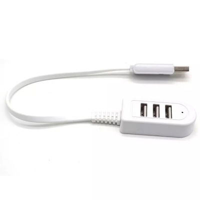 Picture of USB Hub promotional cheapest flat cable 30cm 120cm usb 2.0 3-port 3ports 3 port usb por hub-Multicolor