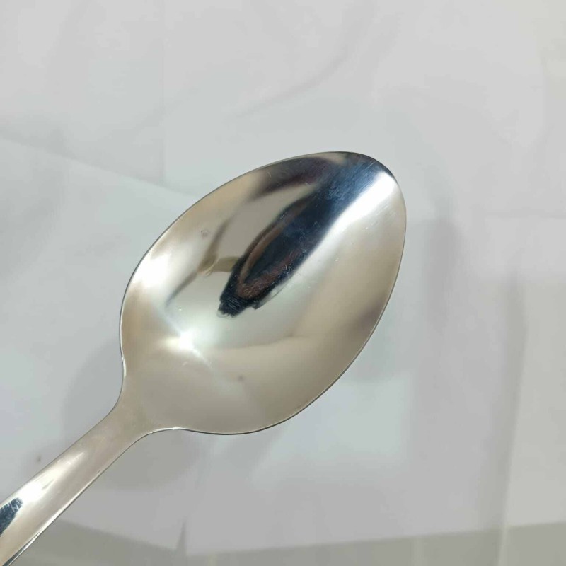Picture of 1 pcs stainless steel silver color Serving spoon Long rice spoon 26.5cm long-Silver