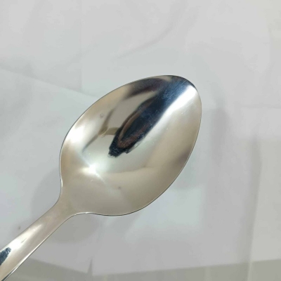 Picture of 1 pcs stainless steel silver color Serving spoon Long rice spoon 26.5cm long-Silver