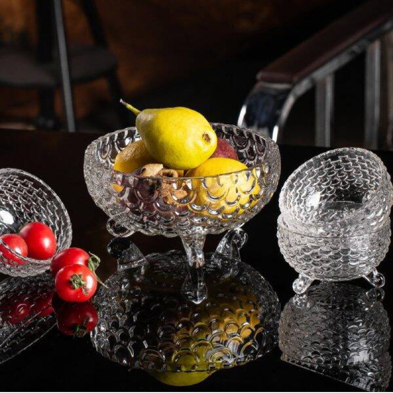 Picture of 7 pcs CANDY JAR, CANDY JAR SET, DSTG23-L7HA-Gold