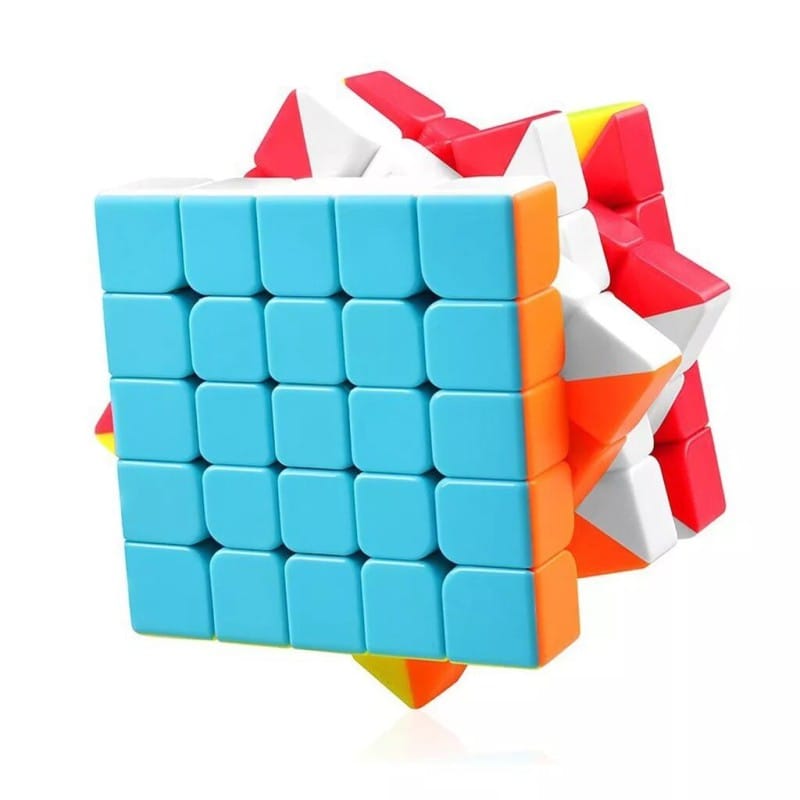 Picture of high quality 5x5x5 Speed Rubik's Cube-Multicolor