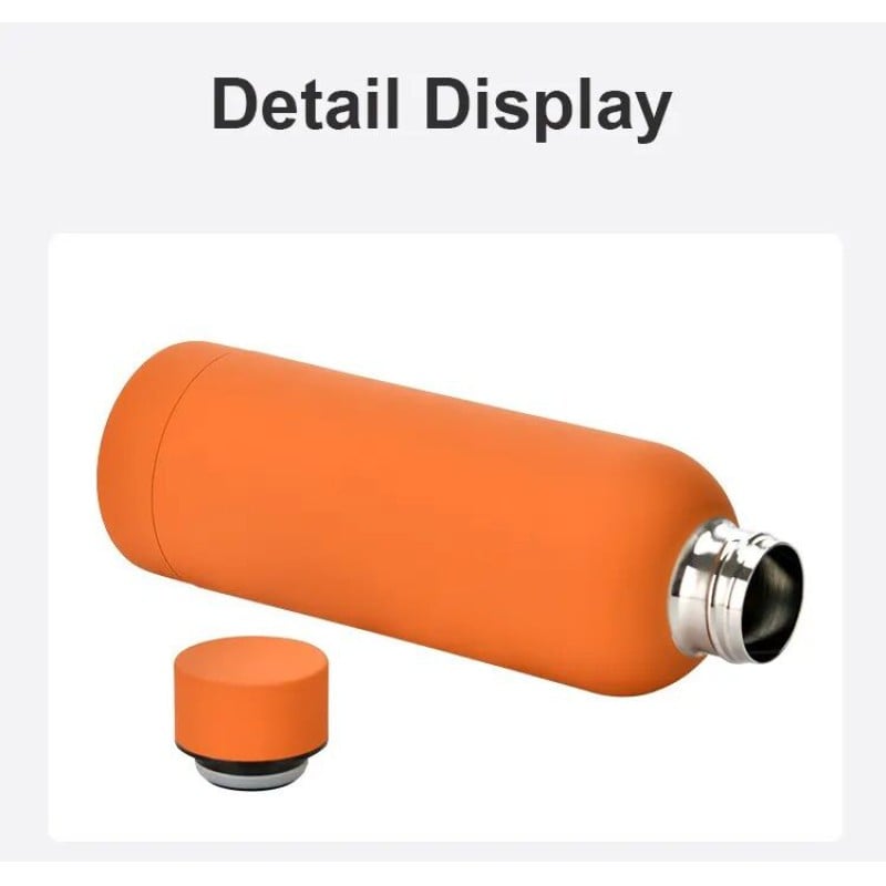 Picture of 1 pcs hot and cool Water bottle vendors 500ml; factory stainless steel cup insulated drink bottle-Multicolor