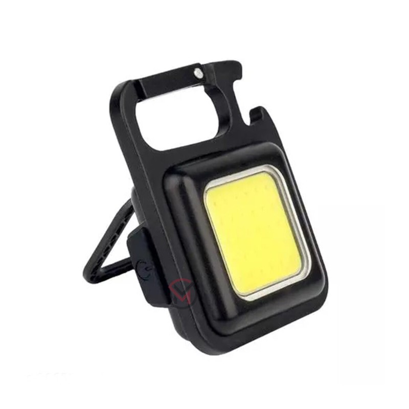 Picture of Progressive - Small Portable Work Light 500 Lumens 30 LED Keychain Flashlight COB Pocket Mini - Sports & Outdoors - Modern and Trendy-Black