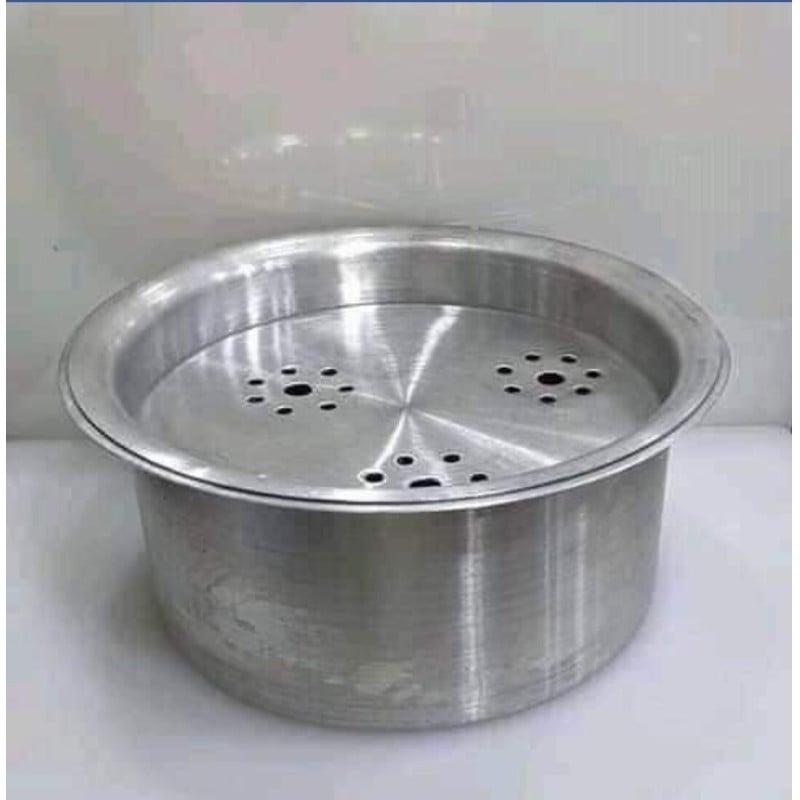 Picture of 3 pcs steamed pita pot and1  pcs big size Steamed pita making machine for winter-Silver