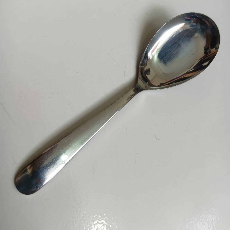 Picture of 2 pcs Lionel Sup Spoon Lionel Thai Chinese Stainless Steel Soup Spoons 14.5 cm Long-Silver