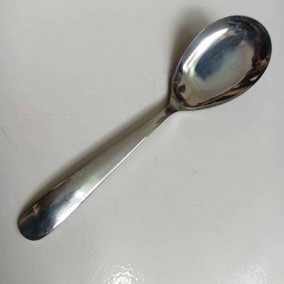 Picture of 2 pcs Lionel Sup Spoon Lionel Thai Chinese Stainless Steel Soup Spoons 14.5 cm Long-Silver