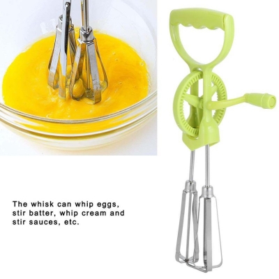 Picture of Hand Blender Hand Mixers Hand Blender, Egg Blender, Handheld Stainless Steel Cooking Baking for Home for Kitchen-Green
