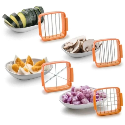 Picture of 5 In 1 Quick Nicer Dicer Fruit & Vegetable Cutter-Multicolor
