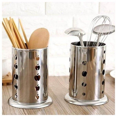 Picture of Kitchen Cutlery Drying Rack Organizer – Stainless Steel Spoon Holder and Kitchen Rack-Multicolor