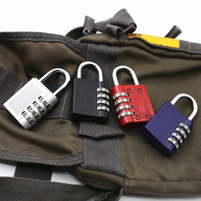 Picture of Ensemble Yourself - Easily Usable - 4-Digit Safe PIN Hand Bag Shaped Combination Padlock Lock - Easy To maintain - Understated Sophistication-Multicolor