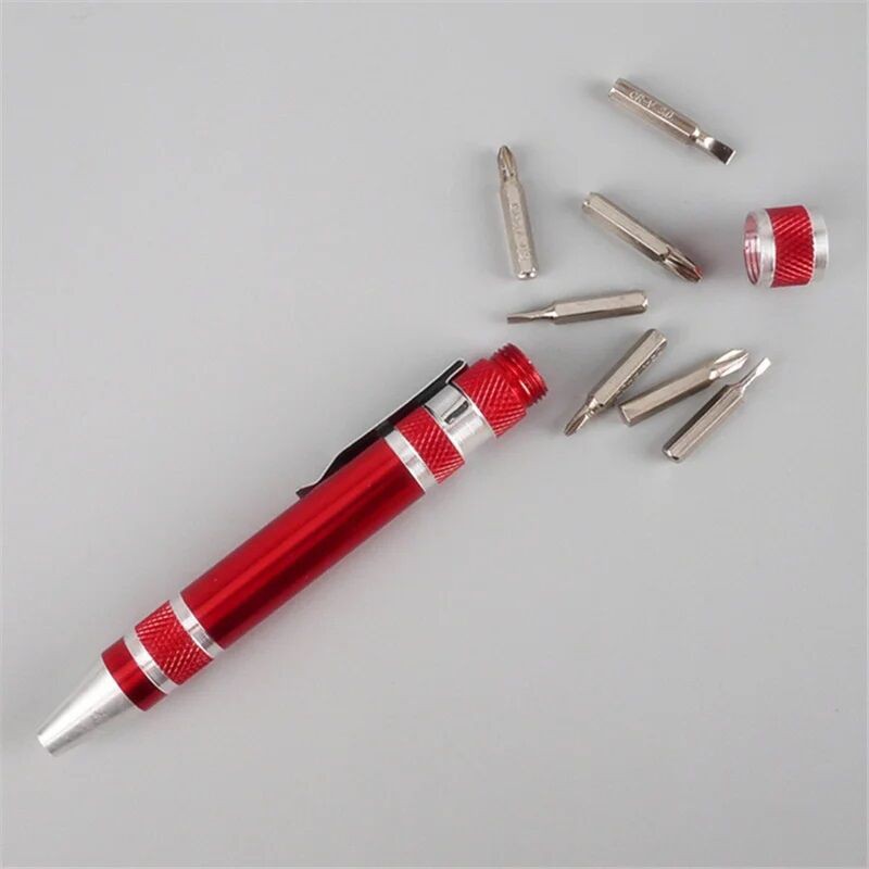 Picture of 8 In 1 Screwdriver Pen Repairing Tools Pocket Precision Screwdriver Set Multifunction Mini Cell Phone Screwdriver Hand Tools-Multicolor