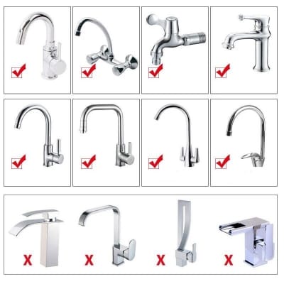 Picture of 1 pcs 5-layers Purifier Tap Filter Water Saving Kitchen Faucet Bubbler Activated Carbon Filtration Shower Head Nozzle Cleaning Filters-Multicolor