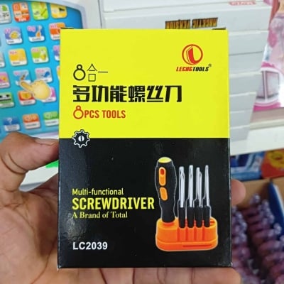 Picture of 1Pcs Multi-function Screwdriver Set Screw Driver Multitools Mini Screwdrivers Computer Repair Hand Tool-Black