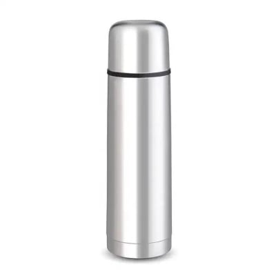 Picture of Stainless steel 1000ml Bullet Vacuum Thermos Flask hot and cool with a cleaning Brush-Silver
