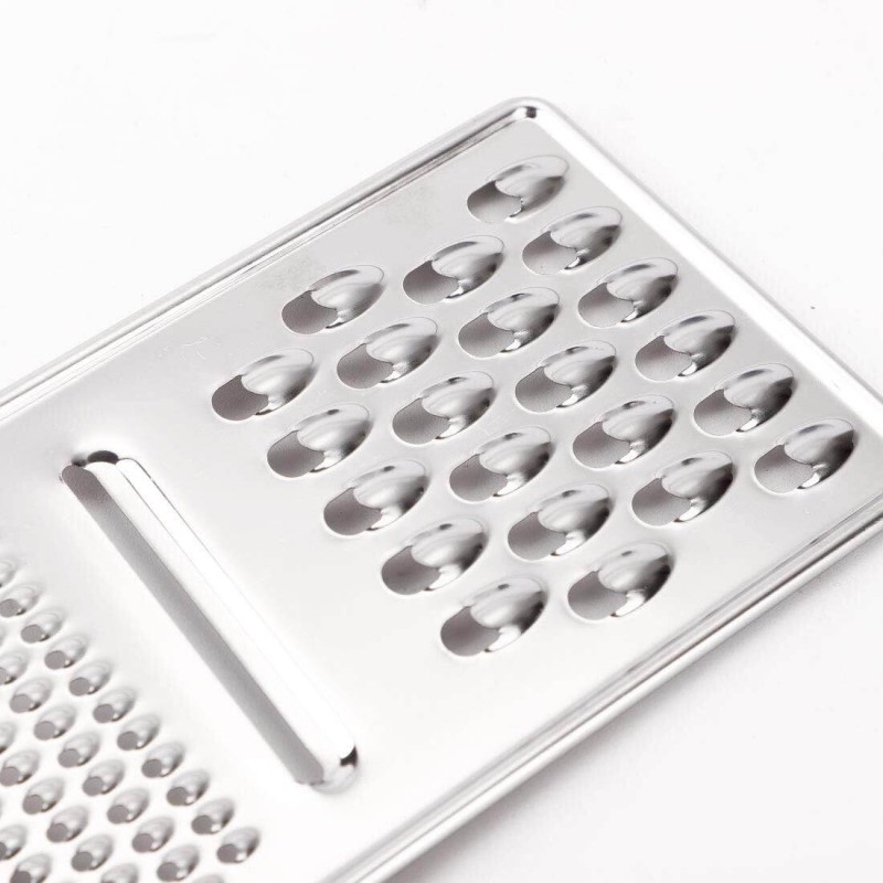 Picture of Metal Kitchen Restaurant Cheese Grater Slicer Peeler Shredder Tool Silver Tone-Silver