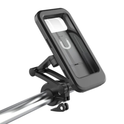 Picture of Waterproof Mobile Holder, Phone Stand for Bike with 360 Degree Adjustable Holder Bike Mobile Holder black-Black