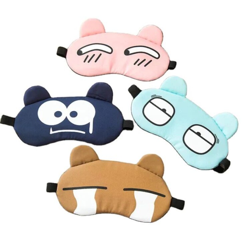 Picture of 1 pcs Sleeping Eye Mask With Cooling Gel multicolor-Multicolor