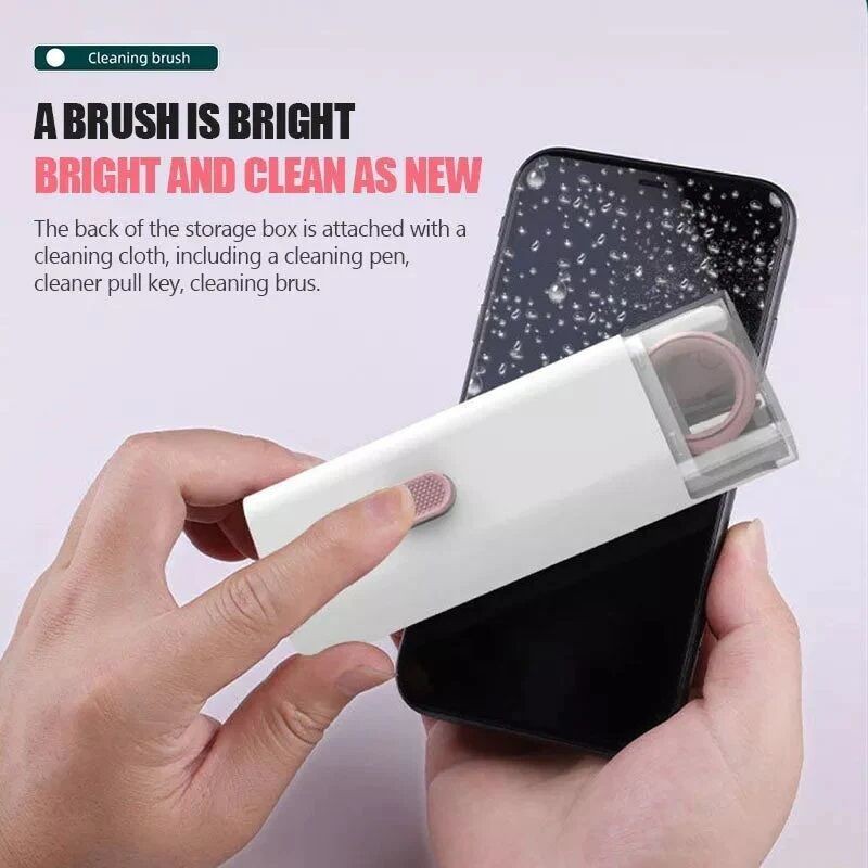 Picture of 7 IN 1 SMART DEVICES CLEANER Keyboard cleaning tools for regular use-Multicolor