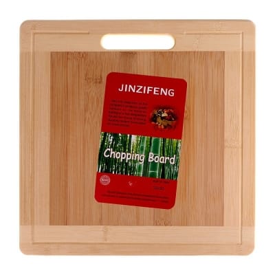 Picture of 38cm x 22cm Bamboo Chopping Board JINZIFENG Brand-Brown