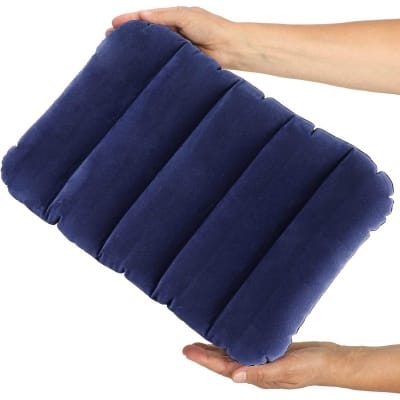 Picture of Athleisure - Avant Grade - Easily Usable - Intex Downy Pillow - Air Cushion - 1-Person - 43x28x9 cm - Easy To maintain - Well Inspired & Crafted-Blue