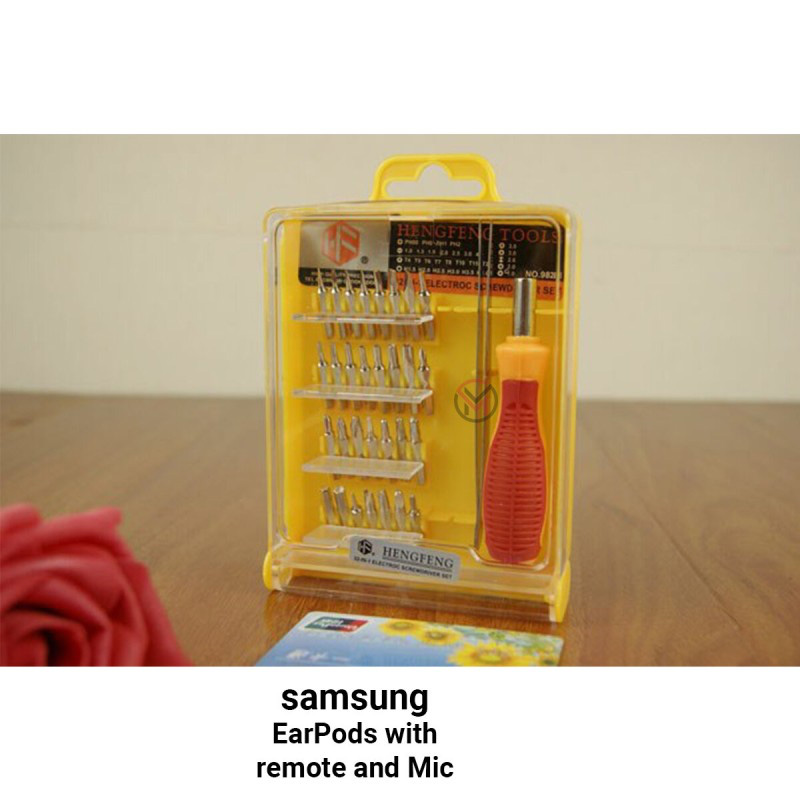 Picture of 32 in 1 Micro Pocket Precision Screwdriver Kit Magnetic Screwdriver cell phone tool repair box-Multicolor