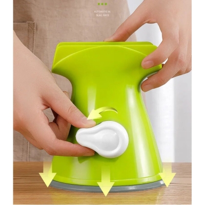 Picture of Hand pressure fruit juicer manual press juicer big pomegranate hand best manual fruit juicer-Green