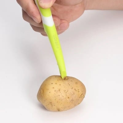 Picture of Vegetables Peeler Vegetables, Potato peelers, Vegetable slicers, Fruit Melon planers, Grater, Kitchen Gadgets, Flat and Serrated Shapes Peeler-Multicolor