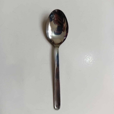Picture of Rosy 6 pcs Stainless steel Tea spoon silver for kitchen 15cm long best spoon for House, Kitchen, Travel, restaurant  etc-Silver