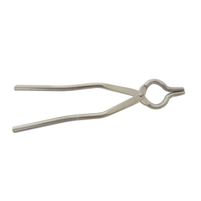 Picture of Stainless Steel Pakkad, Sansi, Tong, Kitchen Tool pincer, Chimta,Gripper Tong, Pakkad Pincers Grip Round Pincers for Kitchen Utensils-Silver