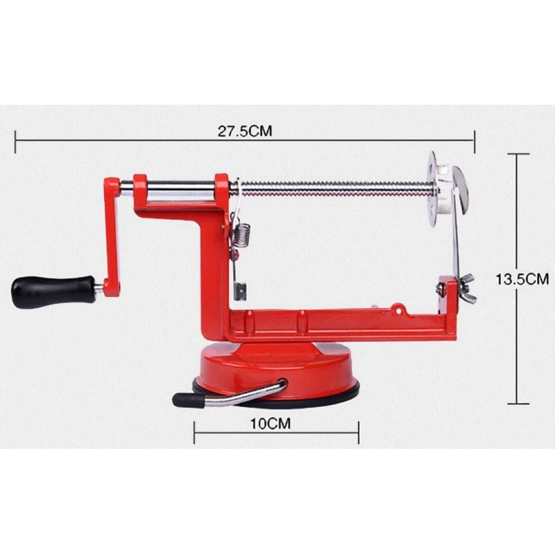 Picture of Spiral Potato Cutter, Hurricane Potato, Festival, Stall, Party-Red