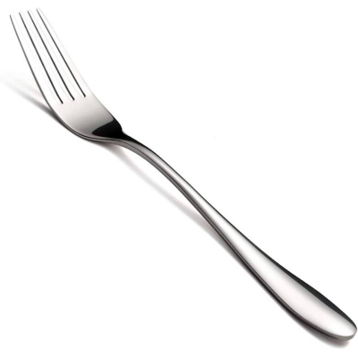 Picture of 6pcs Stainless Steel  Spoons Mini Coffee fork spoon 15cm-Silver