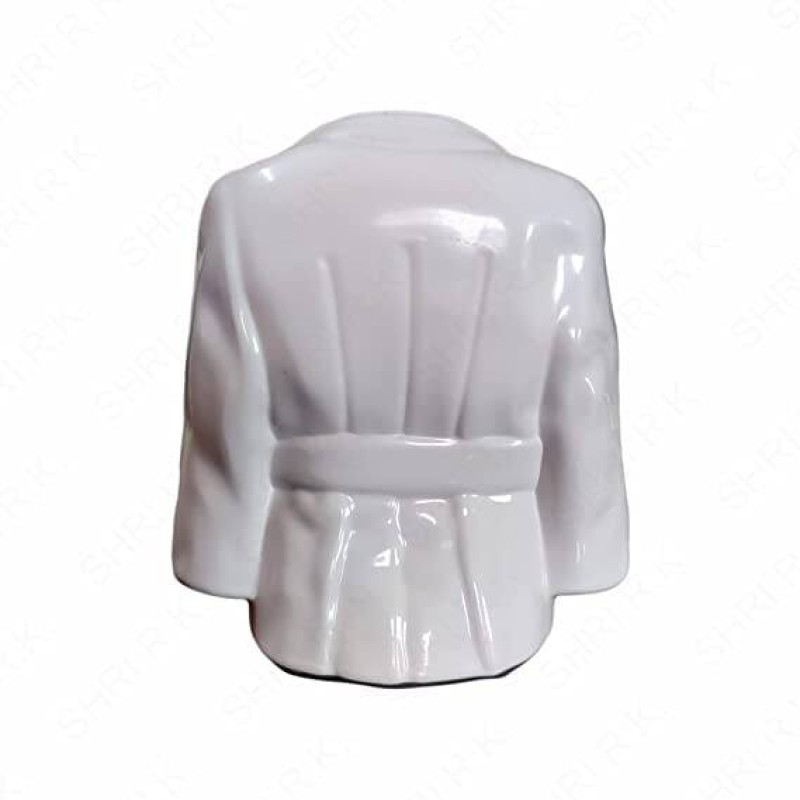 Picture of Doctor Coat Pen Pencil Holder Stand For Desk And Offices Tables (Plastic), Stationery, White-White