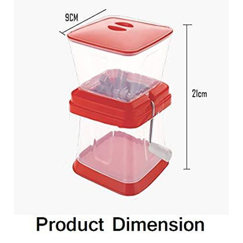 Picture of Stainless Steel Onion Cutter Chopper Chilly Cutter Vegetable Cutter Multicolor-Multicolor