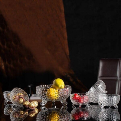 Picture of 7 pcs CANDY JAR, CANDY JAR SET, DSTG23-L7HA-Gold